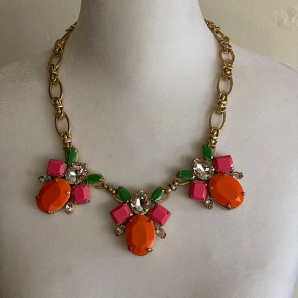 J. CREW Happy Bee Statement Vintage Necklace